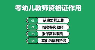 成人高考的本科毕业证可以考幼师资格证吗