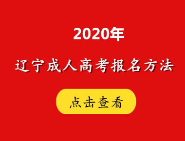  2020年辽宁方法