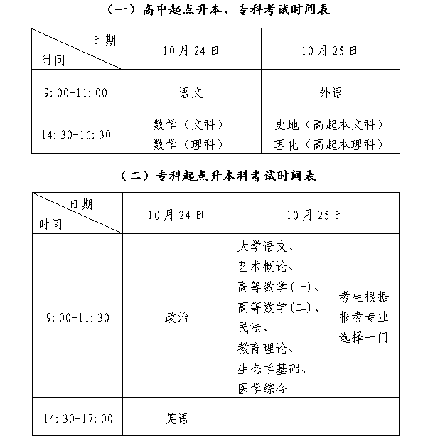 公布了！2021年北京成人高考10月24、25日开考