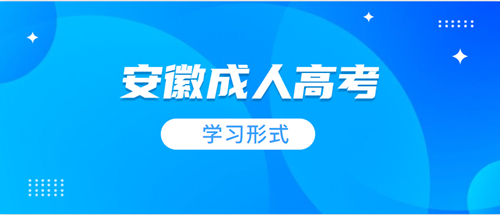 2020年安徽成人高考学习形式