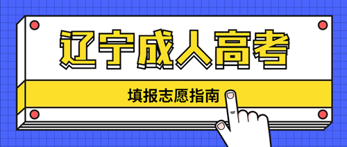 2020年辽宁成人高考填报志愿指南